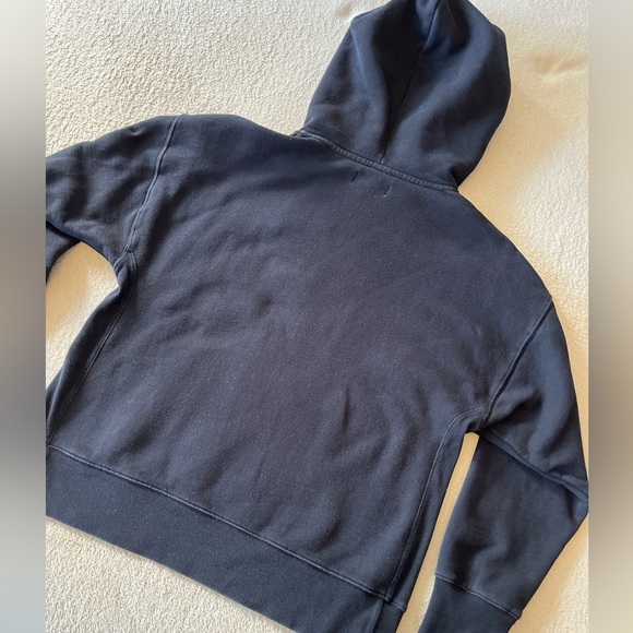 Rare TNA Floral Embroidered Black Hoodie S/M - Picture 8 of 11